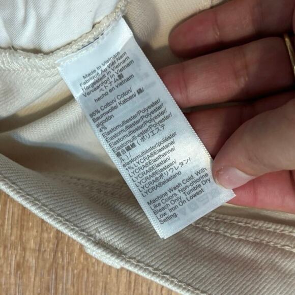 NWT J.Crew Seamed Straight Leg Jean In All Day Stretch Rope Tie Waist Size 28 - Picture 7 of 10